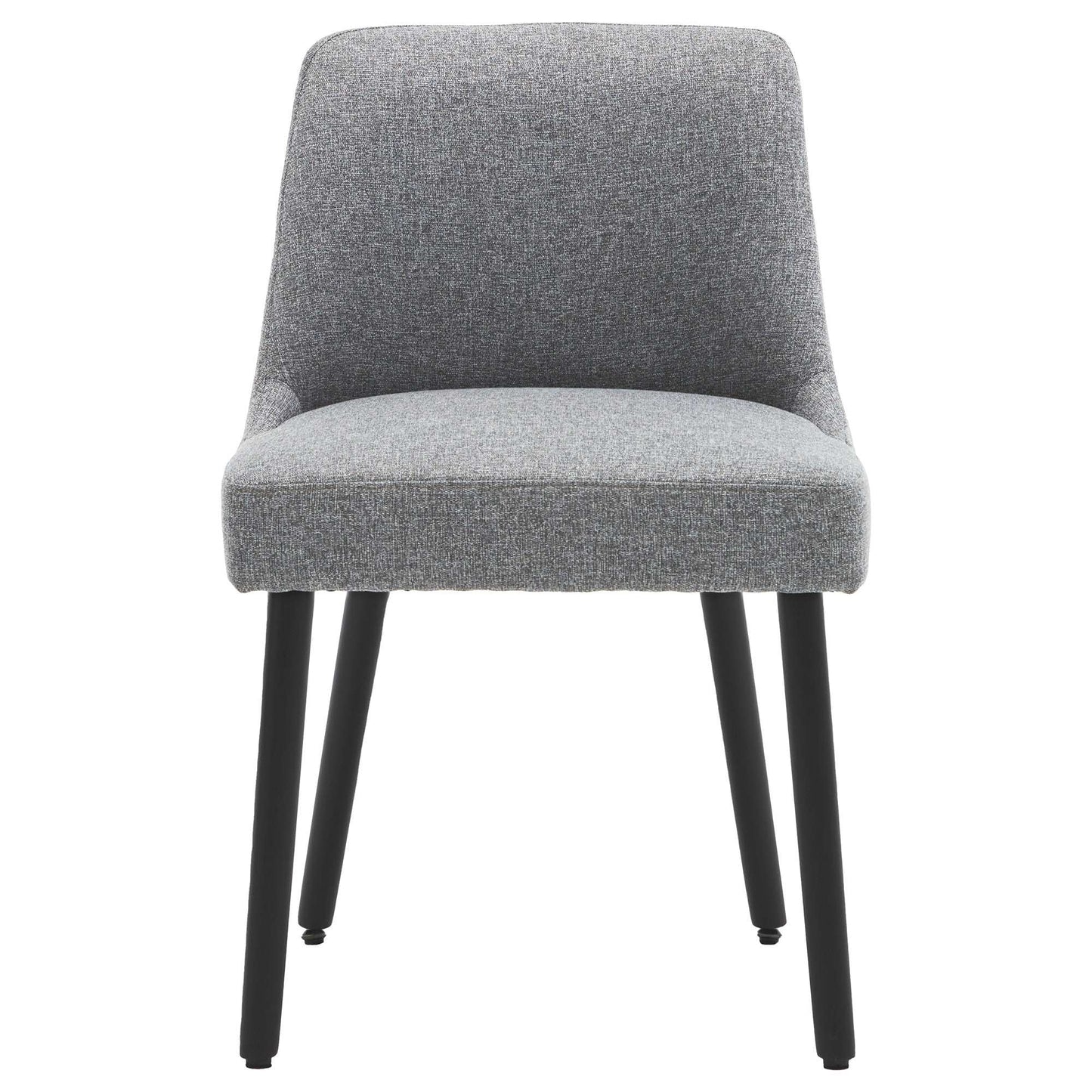 Asher Modern Wood Leg Upholstered Dining Chair (Set of 2)