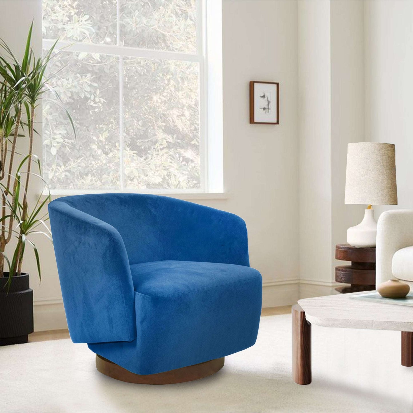 Mia Modern Swivel Accent Chair