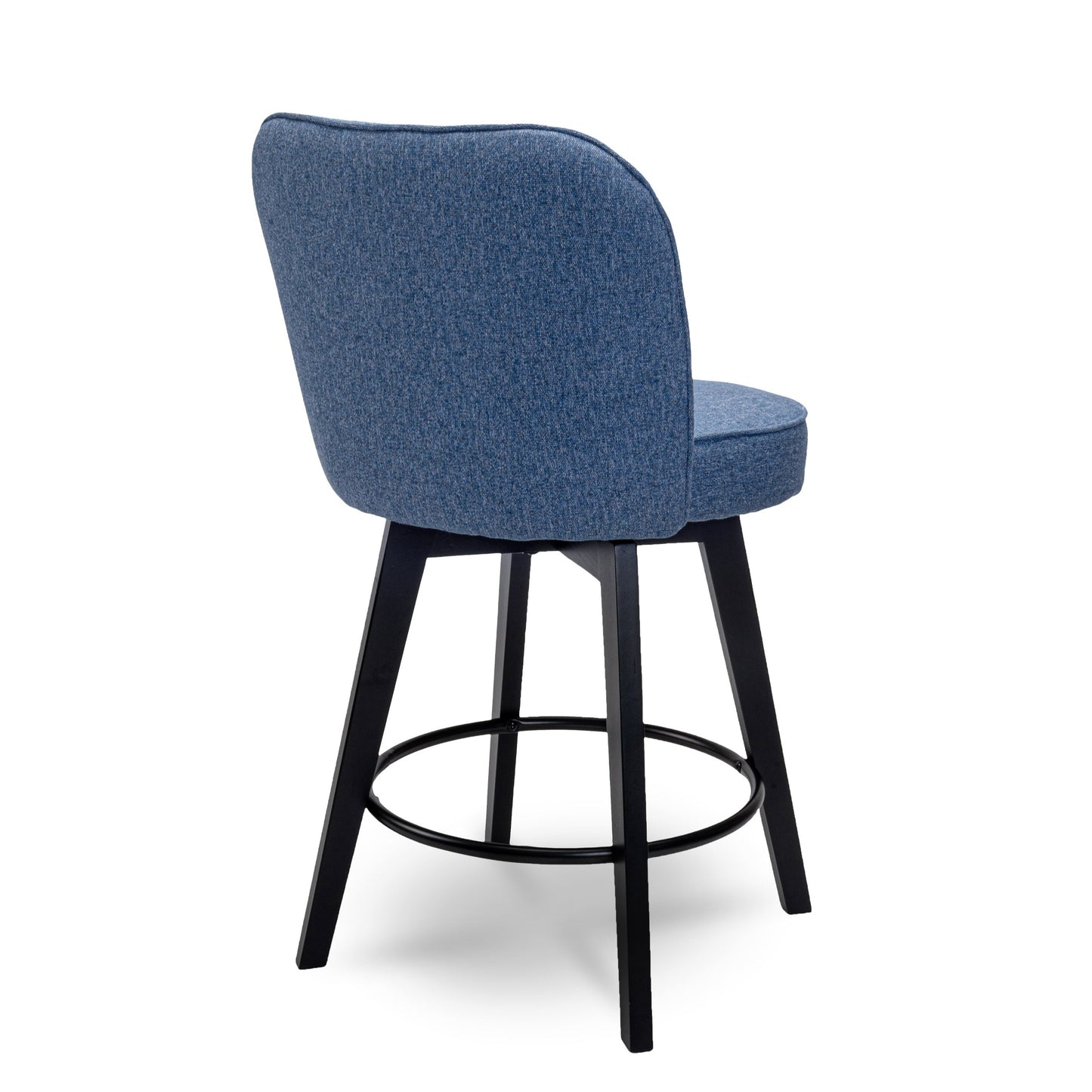 Ella Modern Swivel Vertical Line Counter Stools 26"(Set of 2)