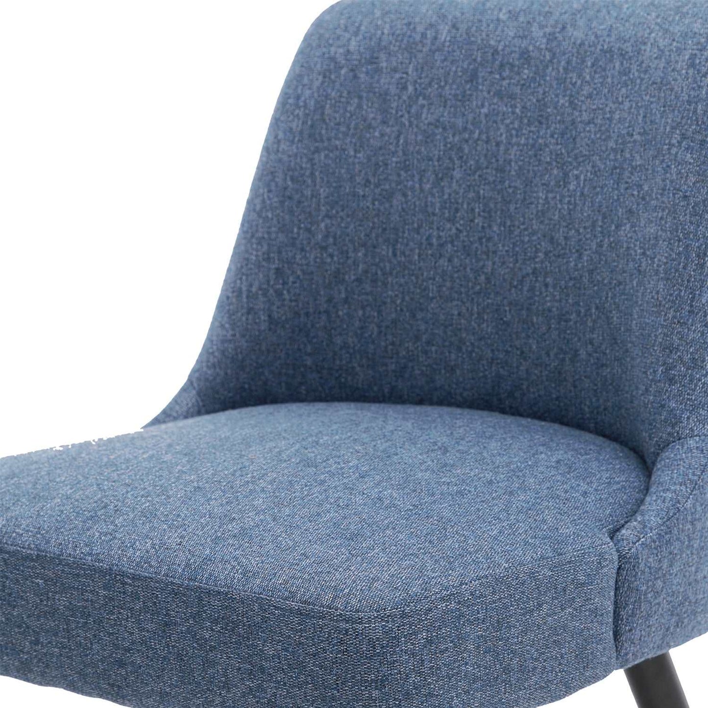 Asher Modern Wood Leg Upholstered Dining Chair (Set of 2)
