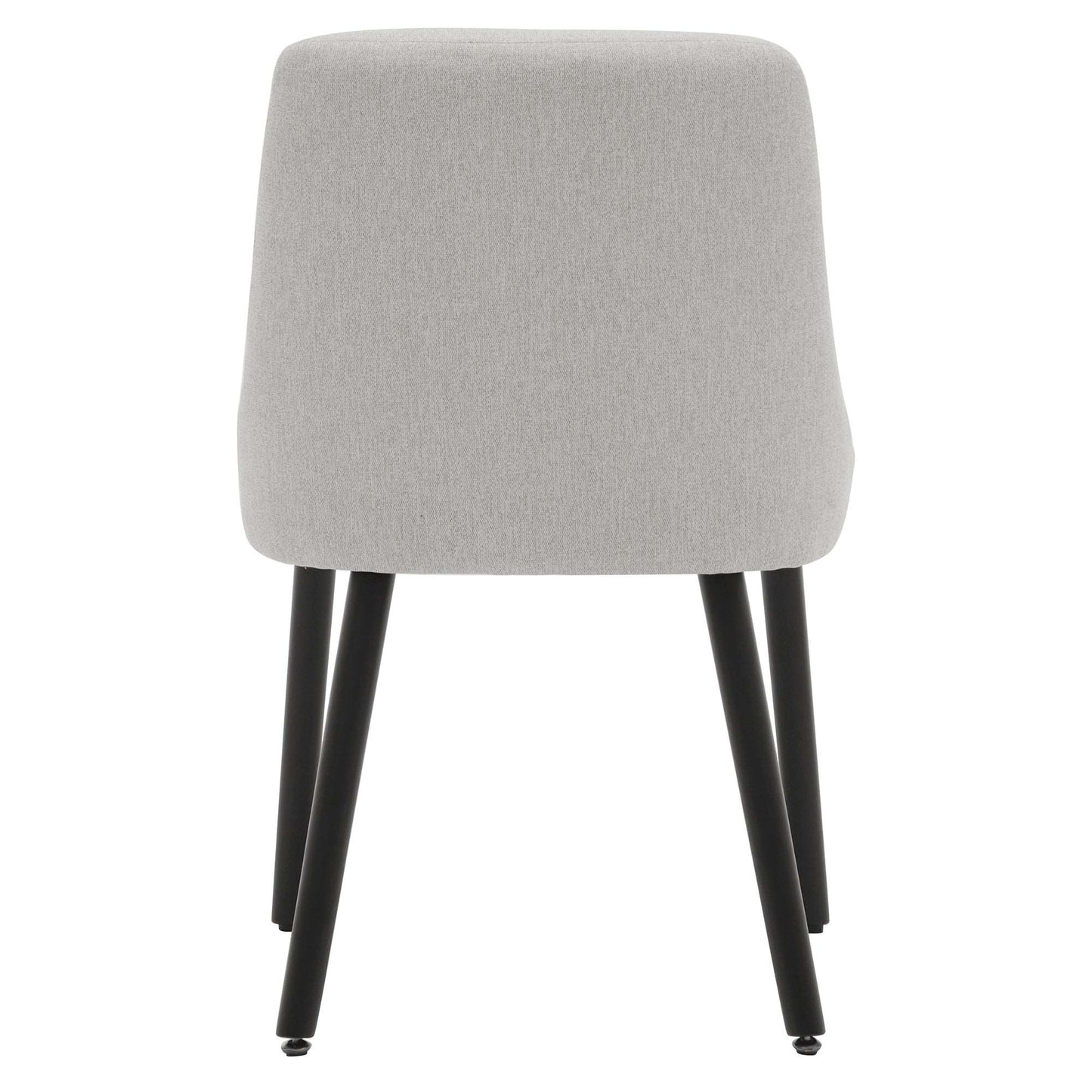 Asher Modern Wood Leg Upholstered Dining Chair (Set of 2)