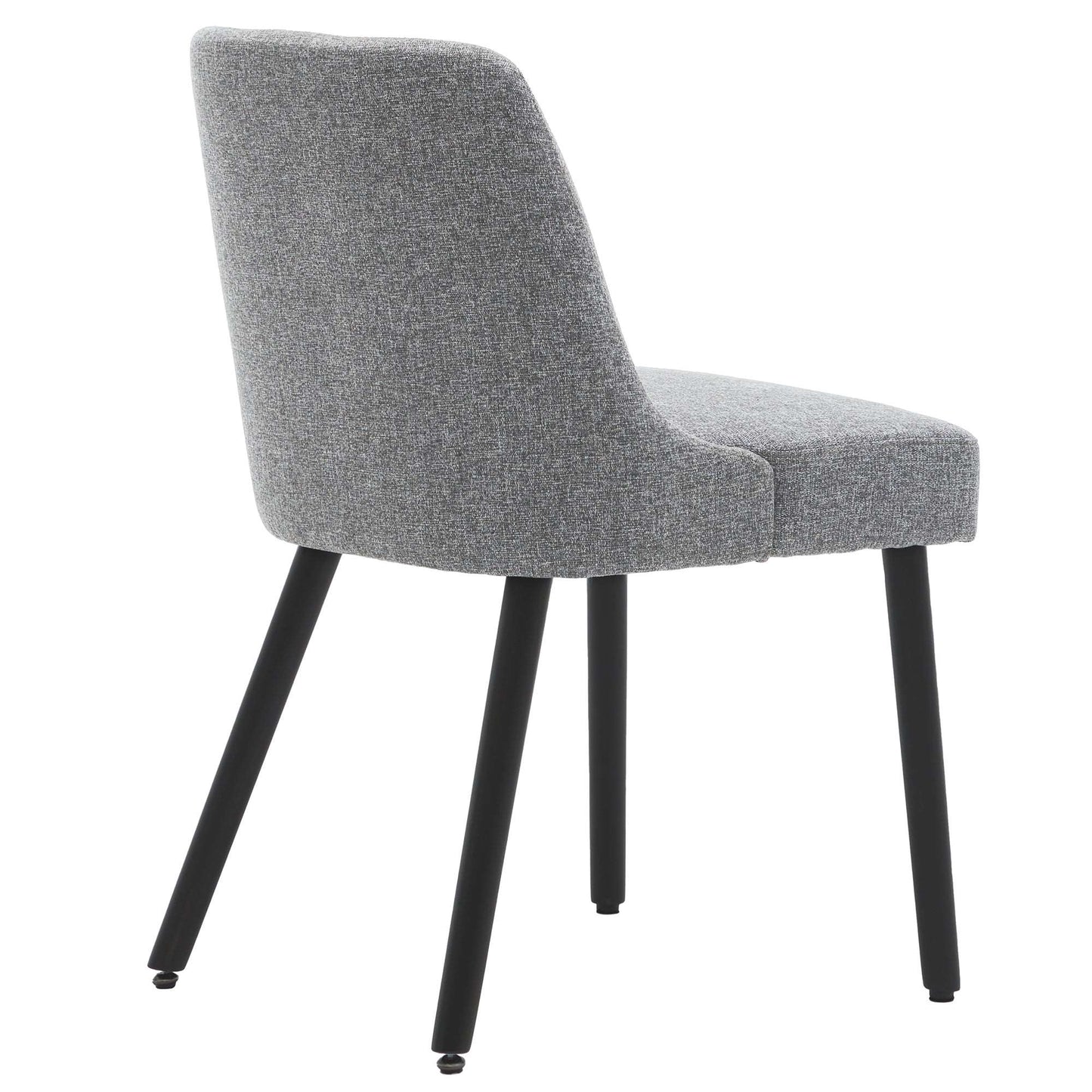 Asher Modern Wood Leg Upholstered Dining Chair (Set of 2)