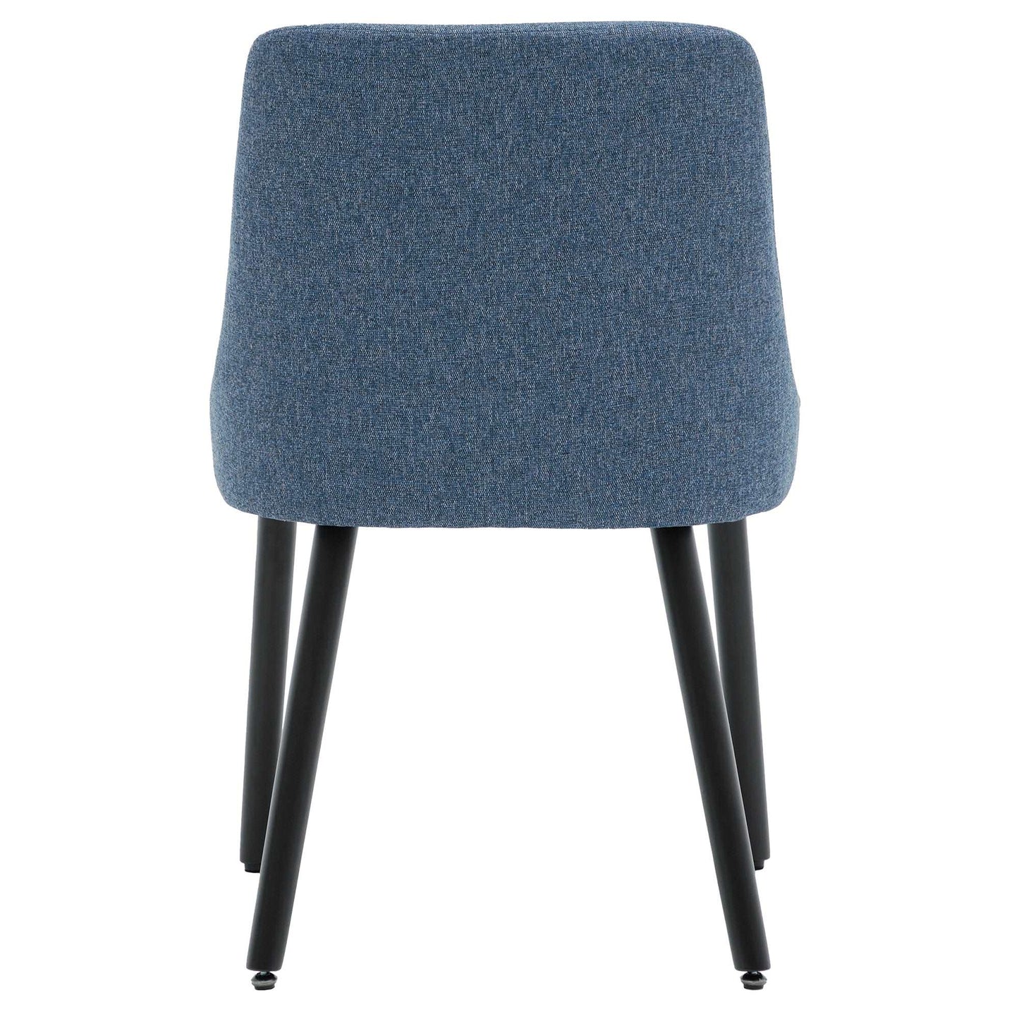 Asher Modern Wood Leg Upholstered Dining Chair (Set of 2)