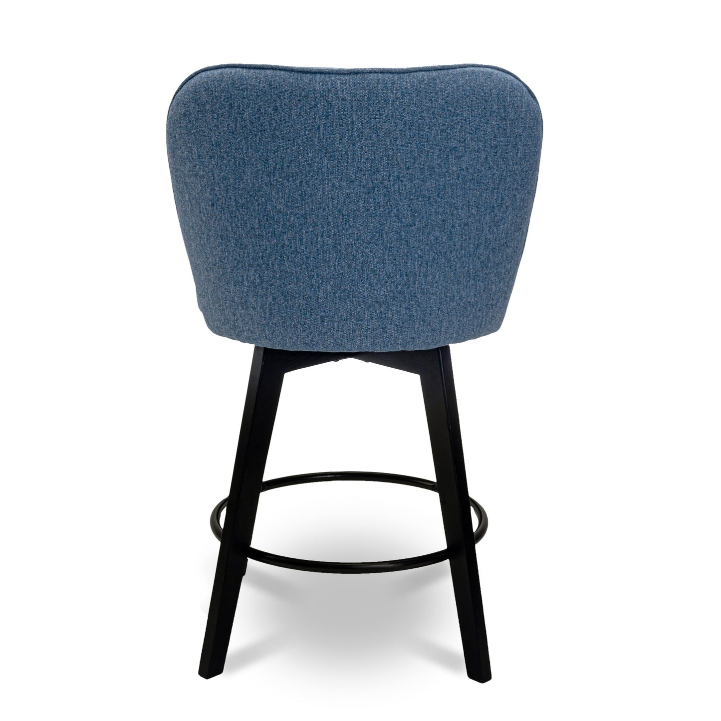 Ella Modern Swivel Vertical Line Counter Stools 26"(Set of 2)