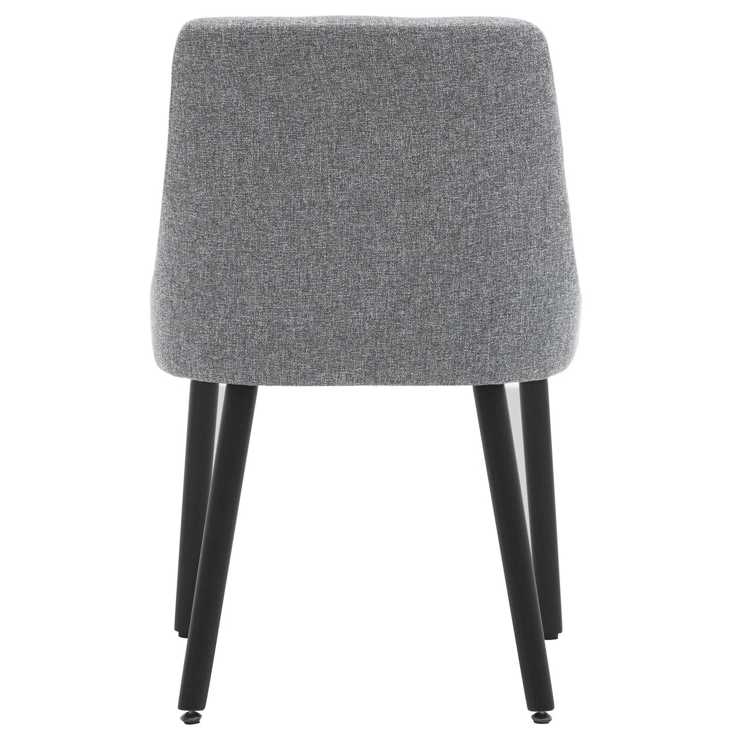 Asher Modern Wood Leg Upholstered Dining Chair (Set of 2)