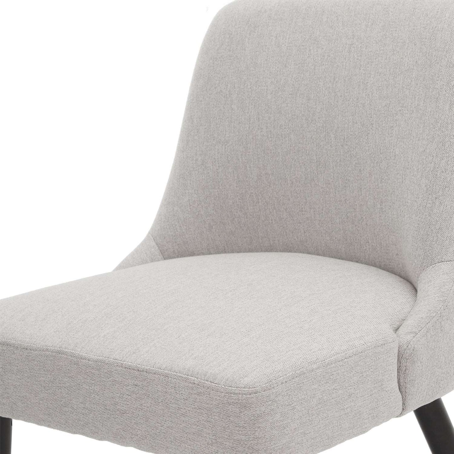 Asher Modern Wood Leg Upholstered Dining Chair (Set of 2)