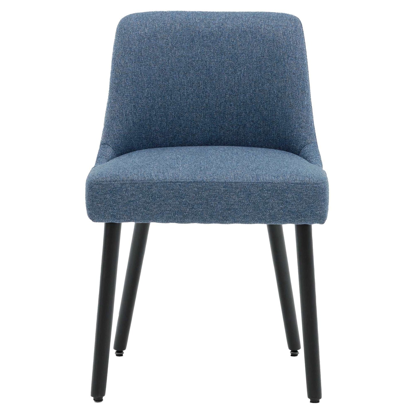 Asher Modern Wood Leg Upholstered Dining Chair (Set of 2)