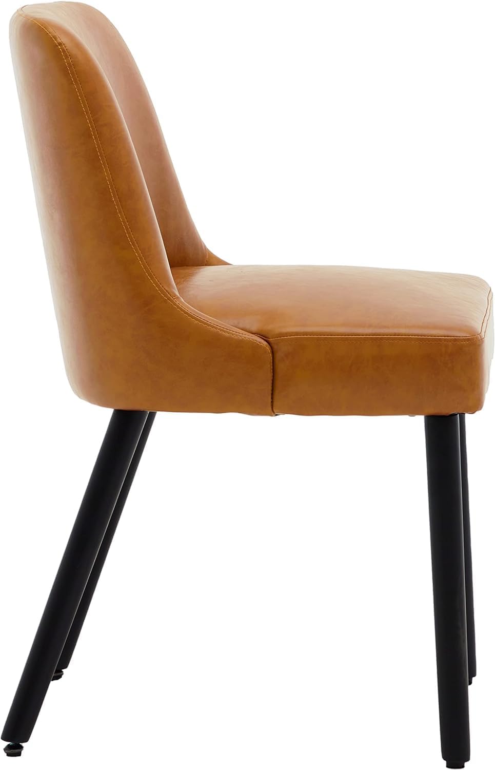Asher Modern Wood Leg Upholstered Dining Chair (Set of 2)