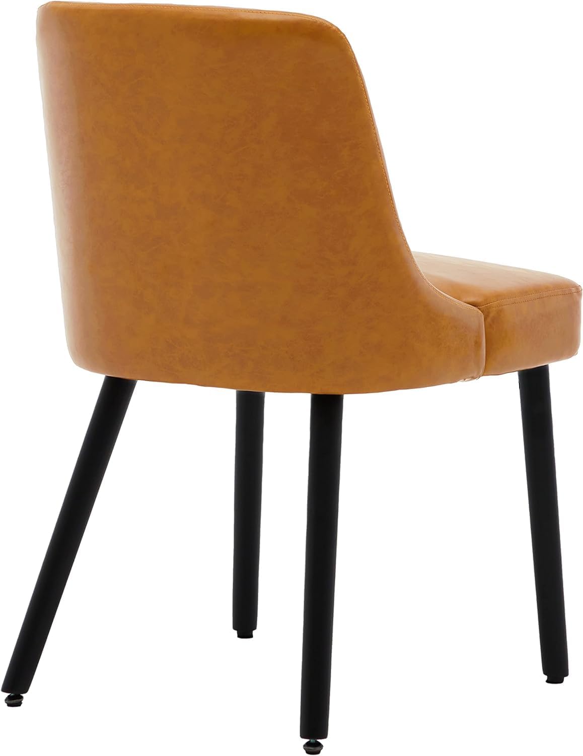 Asher Modern Wood Leg Upholstered Dining Chair (Set of 2)
