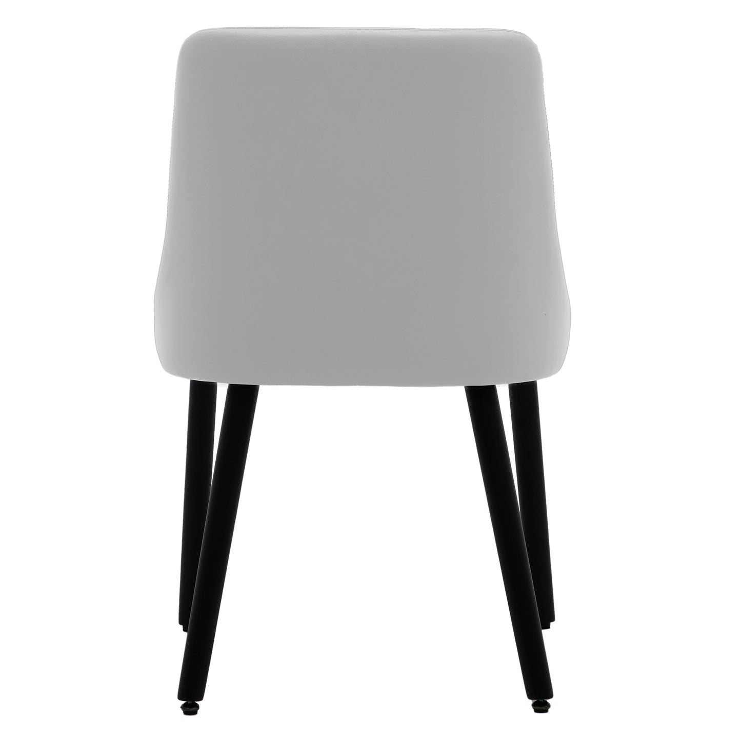 Asher Modern Wood Leg Upholstered Dining Chair (Set of 2)