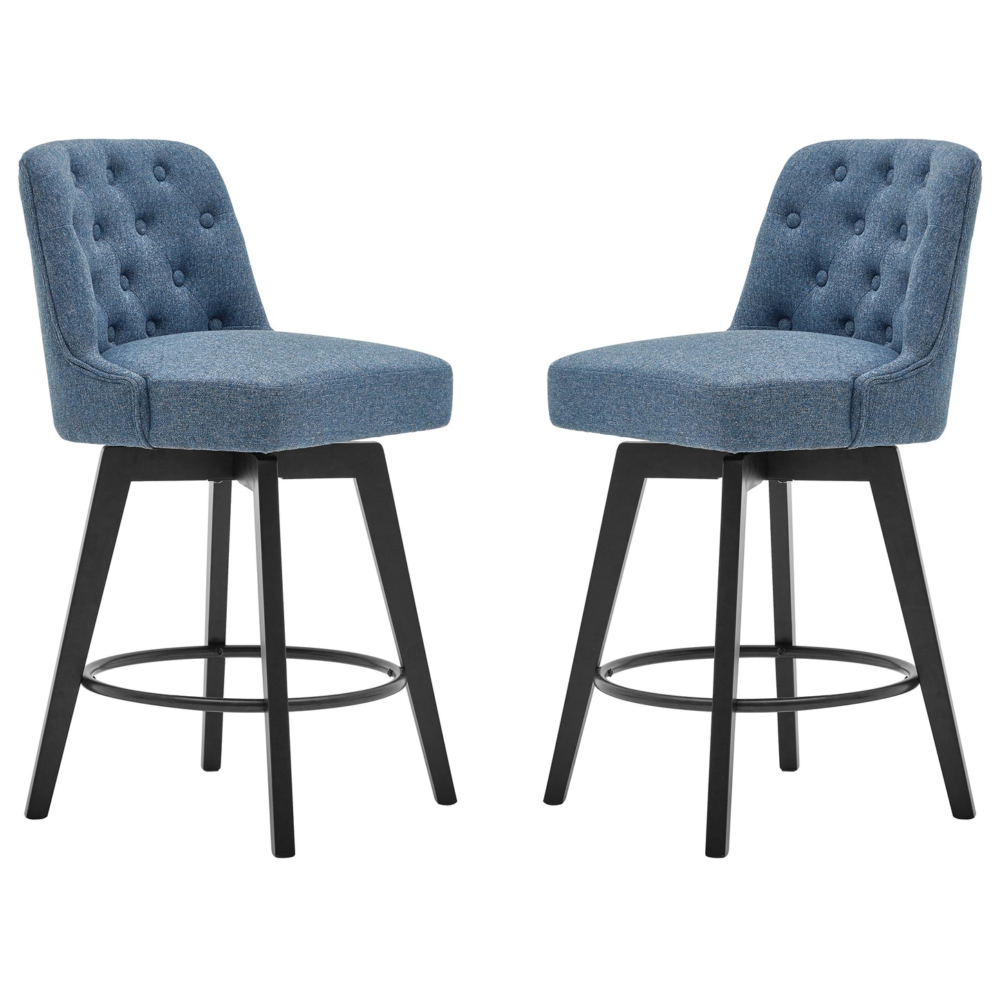 Lucas Swivel Counter Stool 26"(Set of 2)