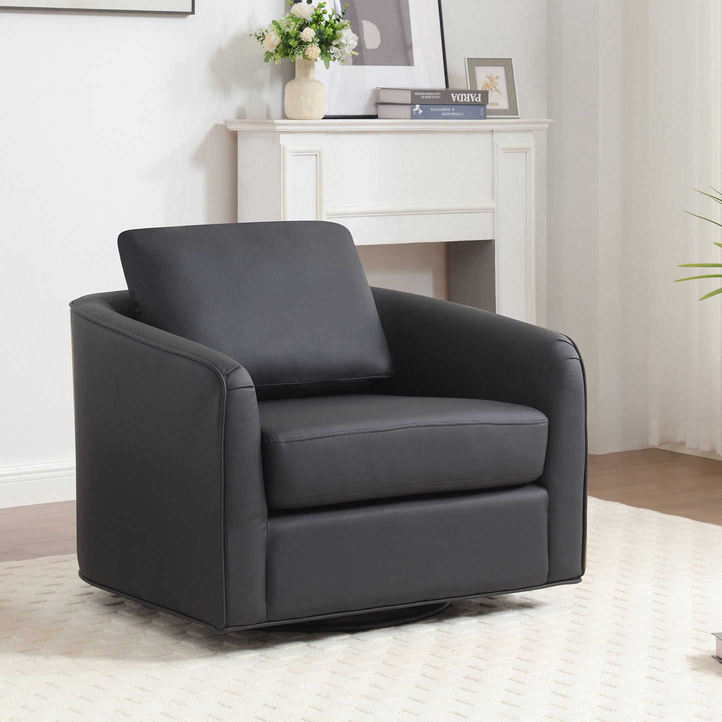 Haven Oversize Swivel Accent Chair