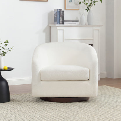 Berra Oversize Swivel Accent Chair