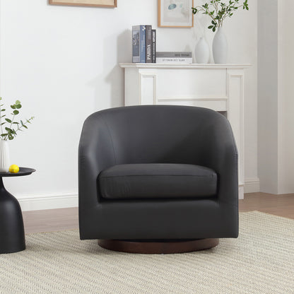 Berra Oversize Swivel Accent Chair