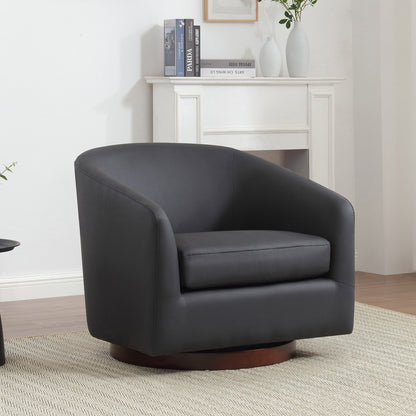 Berra Oversize Swivel Accent Chair