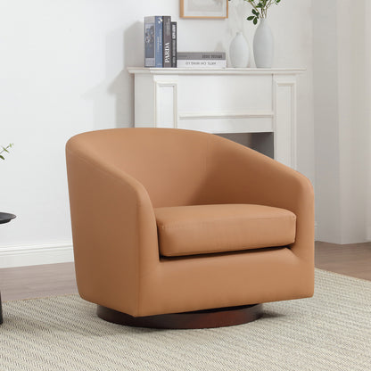 Berra Oversize Swivel Accent Chair