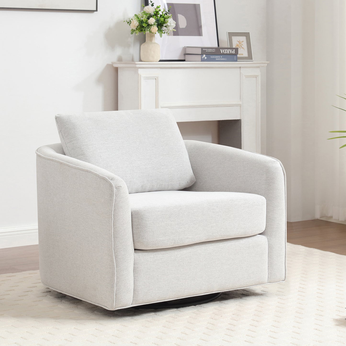 Haven Oversize Swivel Accent Chair