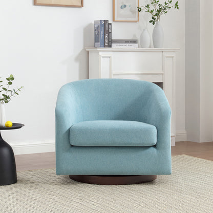 Berra Oversize Swivel Accent Chair