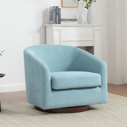 Berra Oversize Swivel Accent Chair