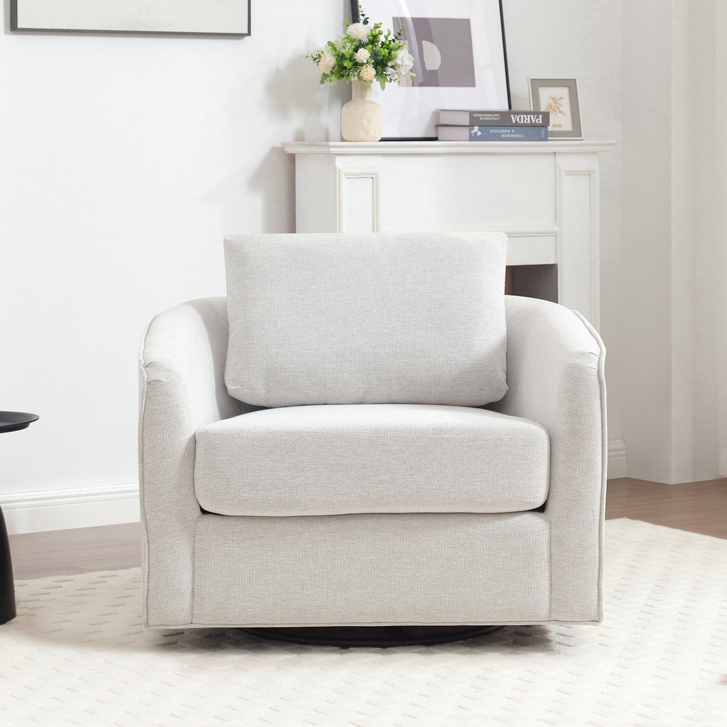 Haven Oversize Swivel Accent Chair