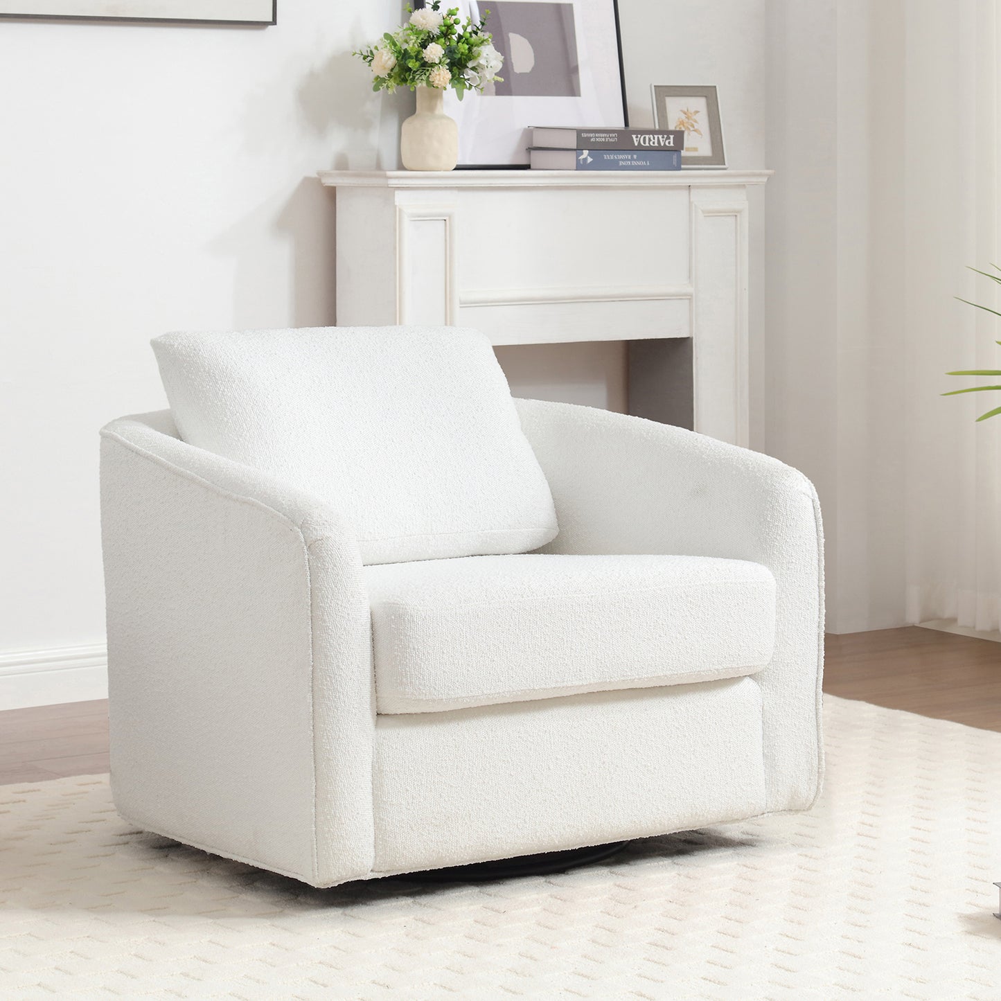 Haven Oversize Swivel Accent Chair