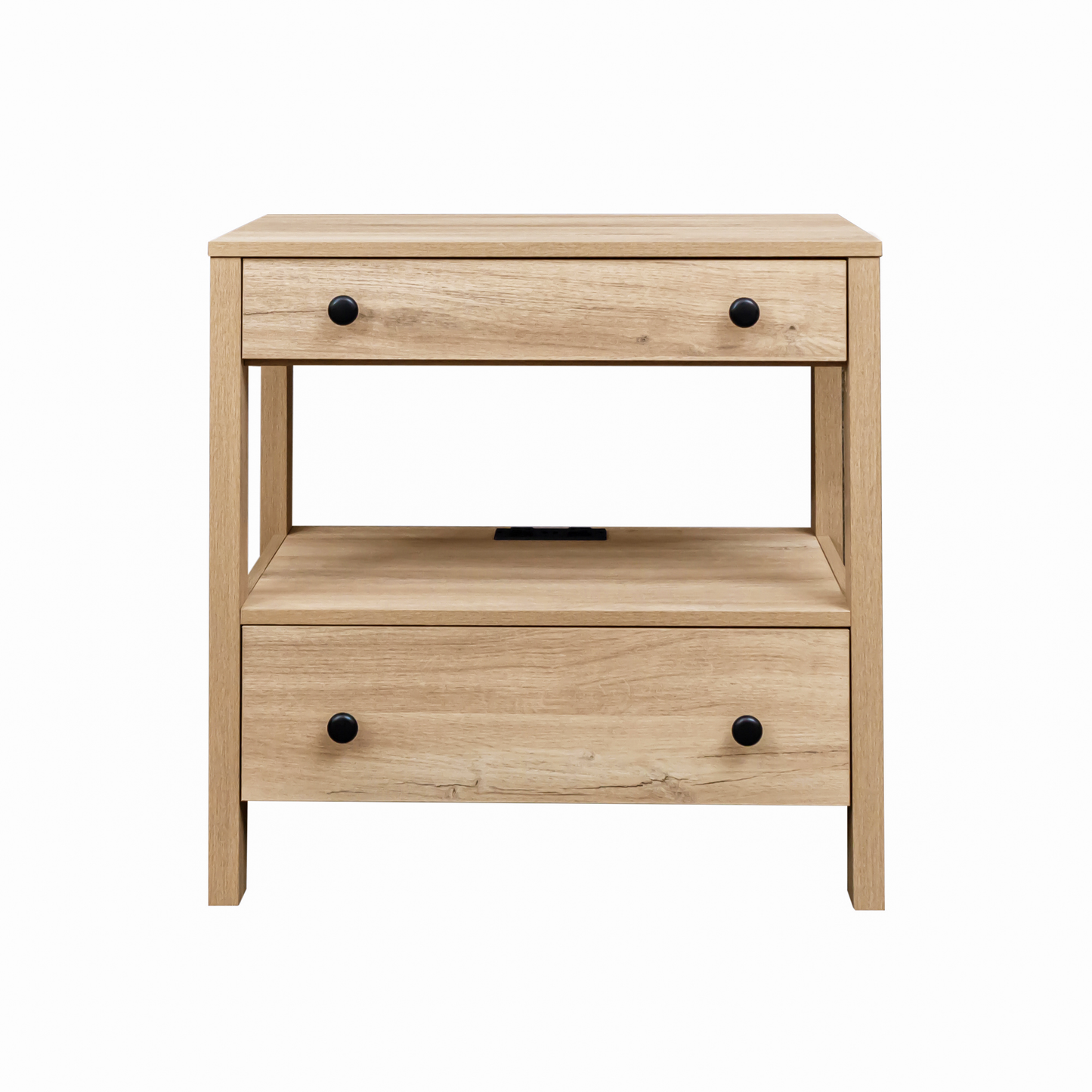 Hudson Nightstand with Charging Station