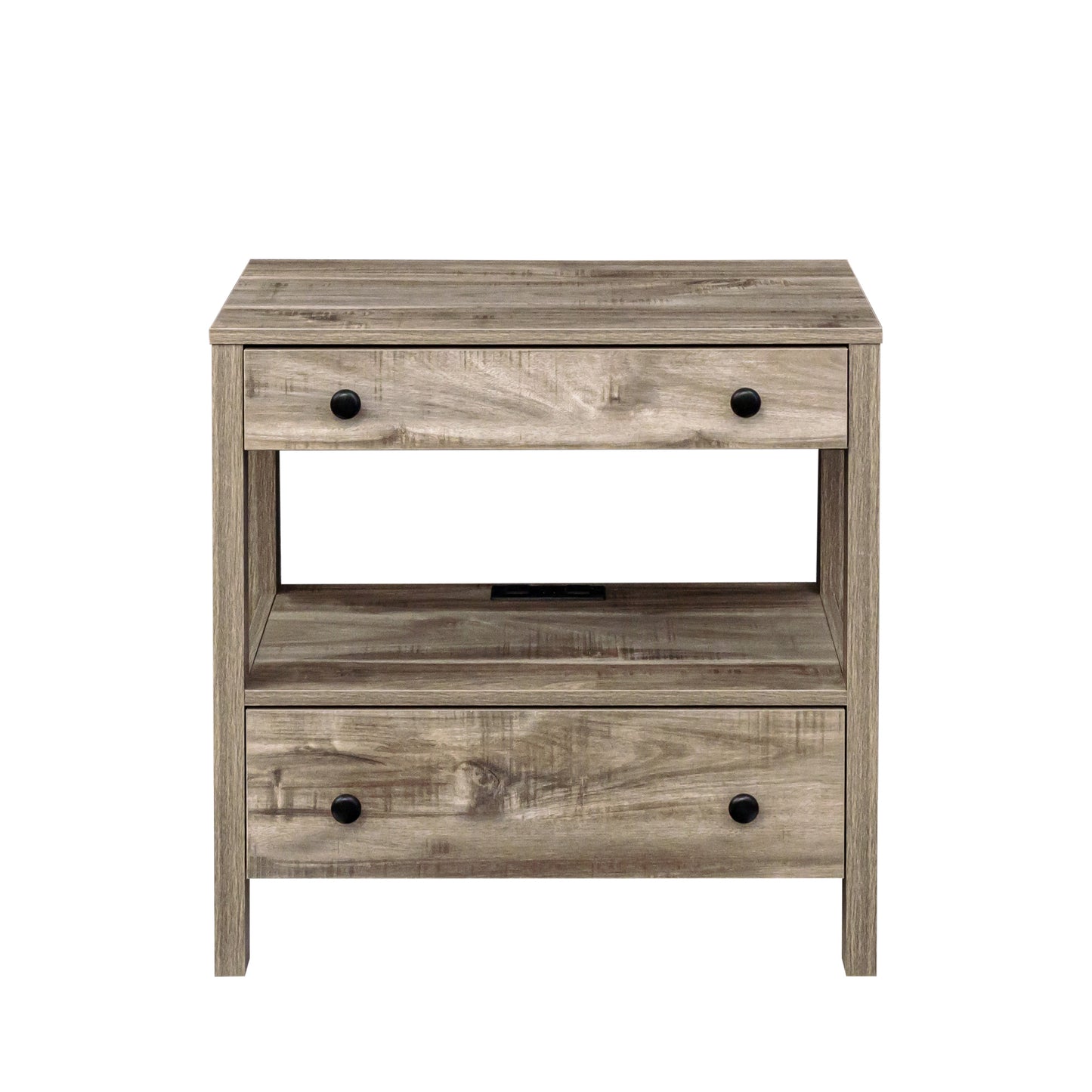 Hudson Nightstand with Charging Station