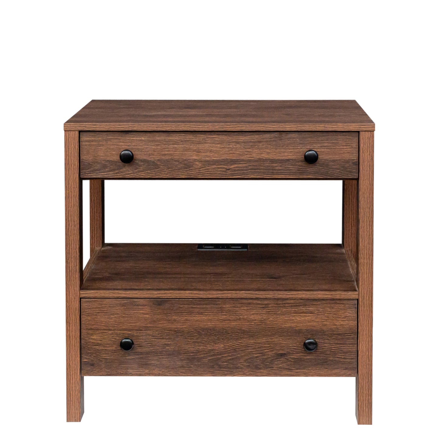 Hudson Nightstand with Charging Station