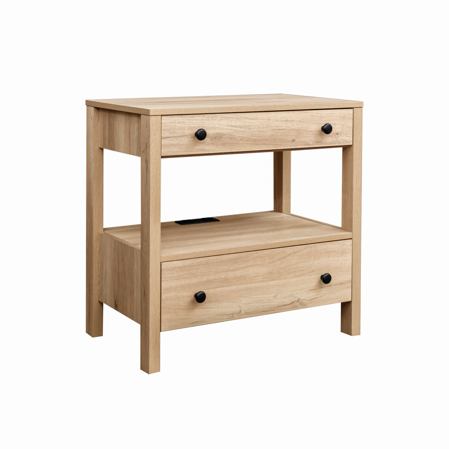 Hudson Nightstand with Charging Station