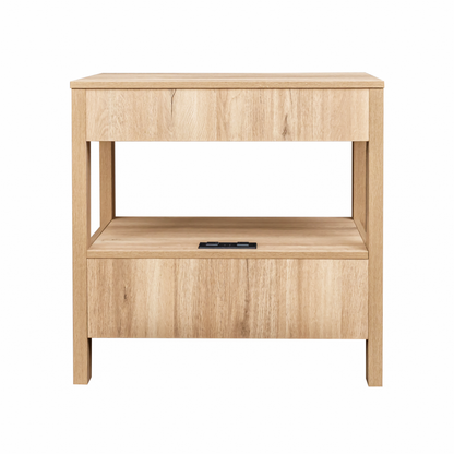 Hudson Nightstand with Charging Station