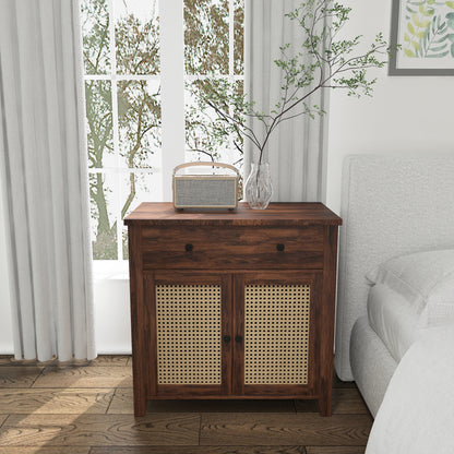 Rylee Rattan Nightstand