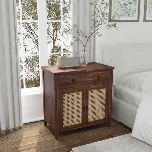 Rylee Rattan Nightstand