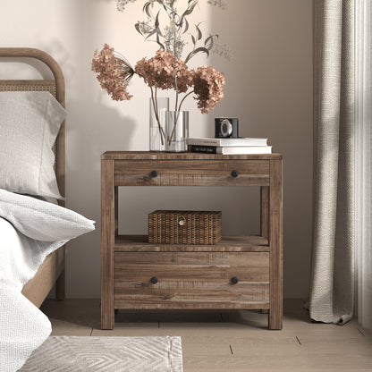 Hudson Nightstand with Charging Station