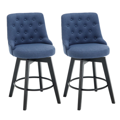 Mella Swivel Counter Stool 26"(Set of 2)