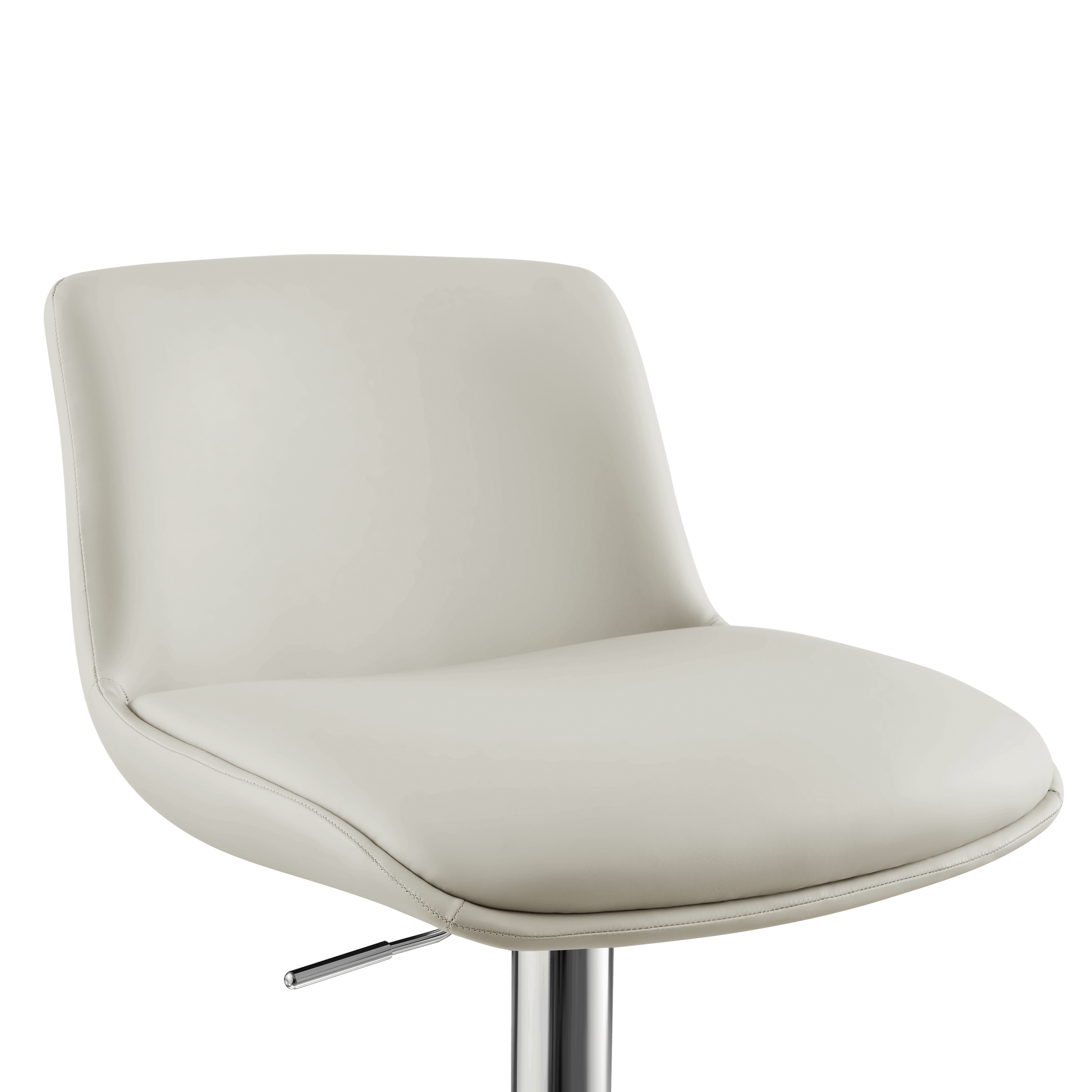 NOAH Adjustable Swivel Counter Bar Stool Set of 2 MINCETA LIVING