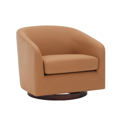 Berra Oversize Swivel Accent Chair