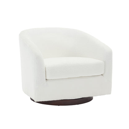 Berra Oversize Swivel Accent Chair