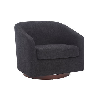 Berra Oversize Swivel Accent Chair