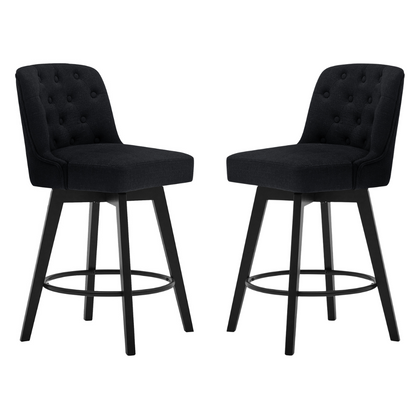 Lucas Swivel Counter Stool 26"(Set of 2)