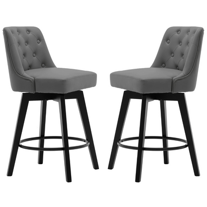 Lucas Swivel Counter Stool 26"(Set of 2)