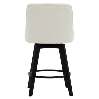 Lucas Swivel Counter Stool 26"(Set of 2)