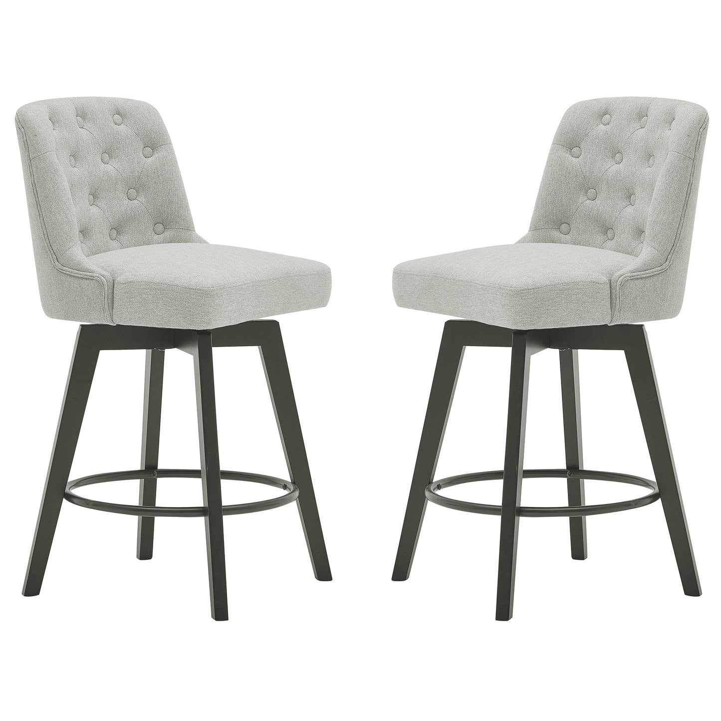 Lucas Swivel Counter Stool 26"(Set of 2)