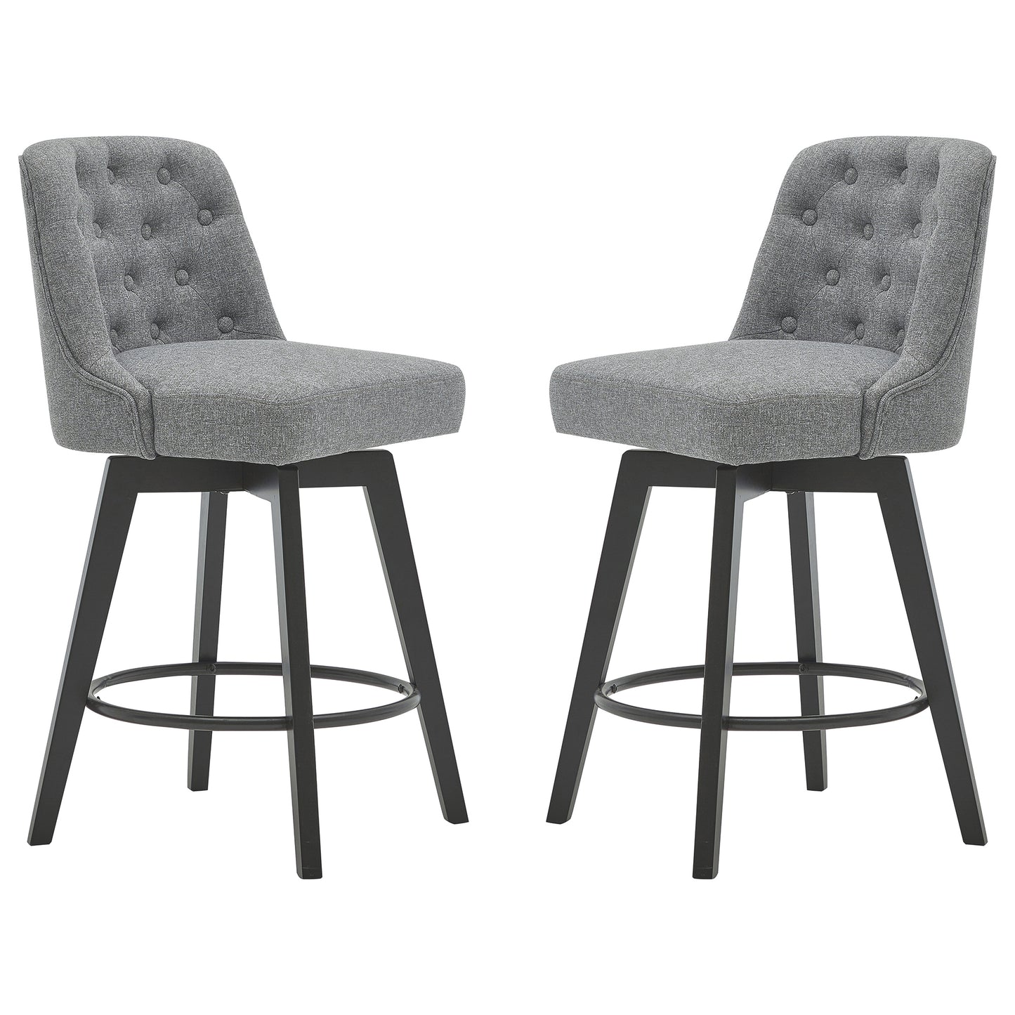 Lucas Swivel Counter Stool 26"(Set of 2)